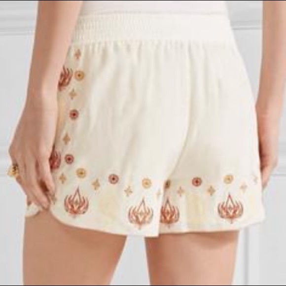 Rachael & Zoe Embroidered White Shorts Stephanie - Picture 2 of 15